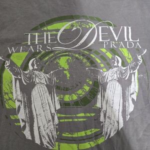 Gray and Green Men's Shirt